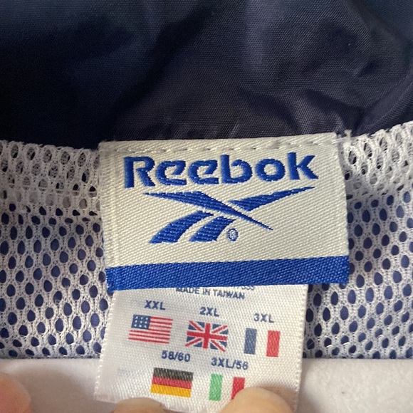 VTG Reebok Blue Windbreaker - Picture 3 of 6
